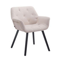 WOHNZIMMERSTUHL Stoff beige - Beige, Textil (67/83/60cm) - CLP