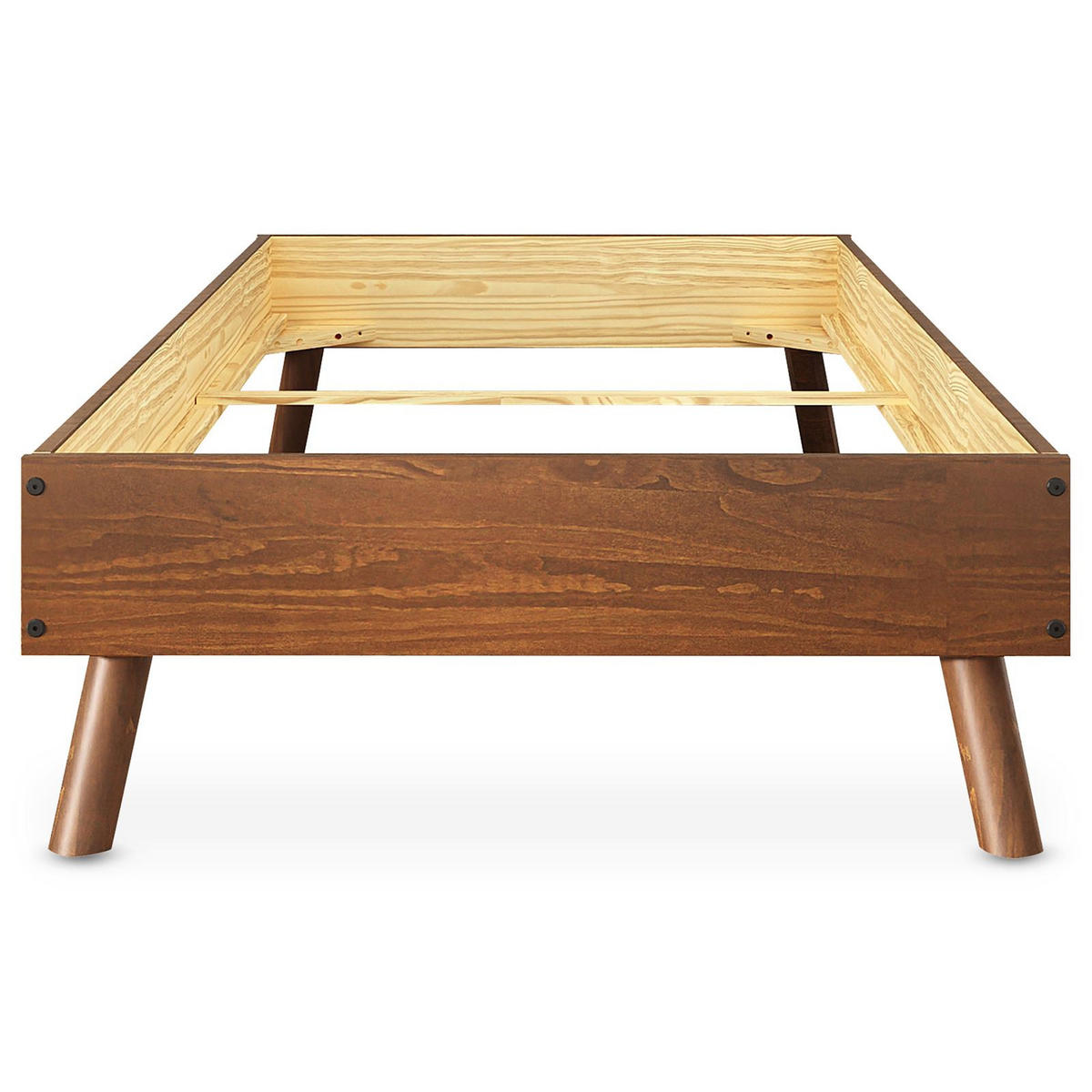 FUTONBETT KARRI 100X200 CM - Kastanienfarben, Holz (100/200cm) - IDIMEX