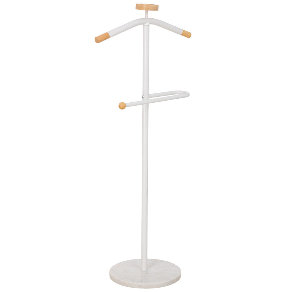 GARDEROBENSTÄNDER aus metall - Weiß, Metall (30/120/30cm) - Wanderlust