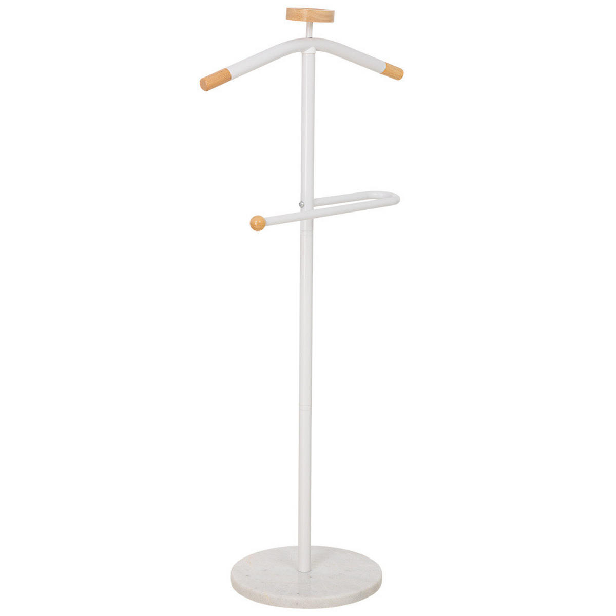 GARDEROBENSTÄNDER aus metall - Weiß, Metall (30/120/30cm) - Wanderlust