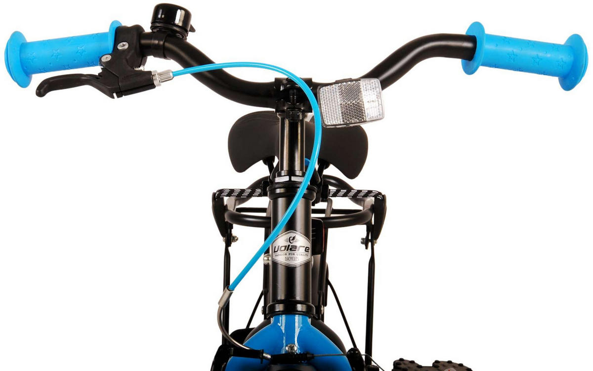 KINDERFAHRRAD Thornbike - Jungen - 12 Zoll - Rücktritt + Handbremse - Schwarz/Blau - Blau/Schwarz, Metall (45cm) - TPFSports