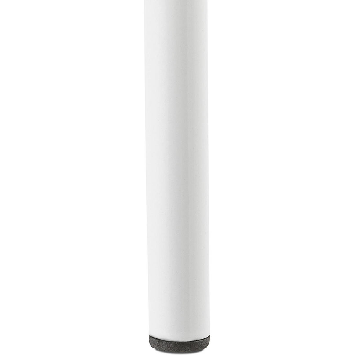 BARHOCKER COOKIE Mini weiß - Schwarz, Metall (41/86/41cm) - Légia Home
