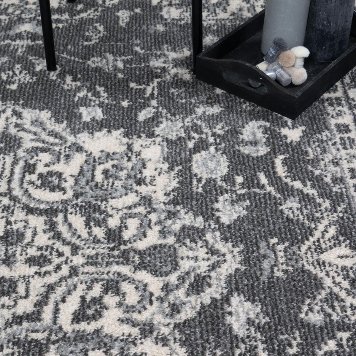 VINTAGE-TEPPICH MILANO 120/170 cm Taupe - Taupe, Naturmaterialien/Textil (120/170cm) - Consilio Concept