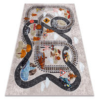 TEPPICH Junior 200/290 cm - Grau, Textil (200/290cm) - rugsX