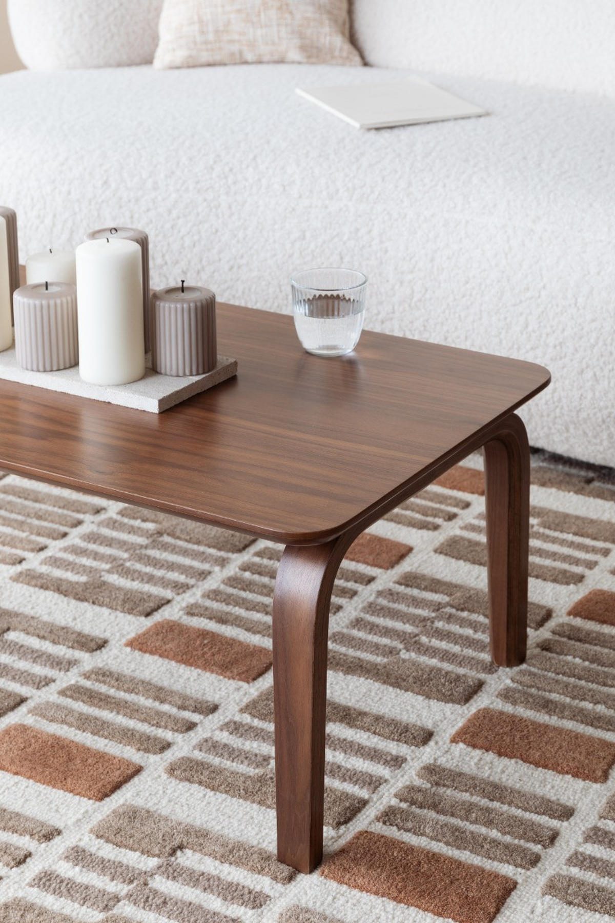 COUCHTISCH Walden Walnuss Braun - Braun, Holz (100/50/40cm) - Housecraft Living