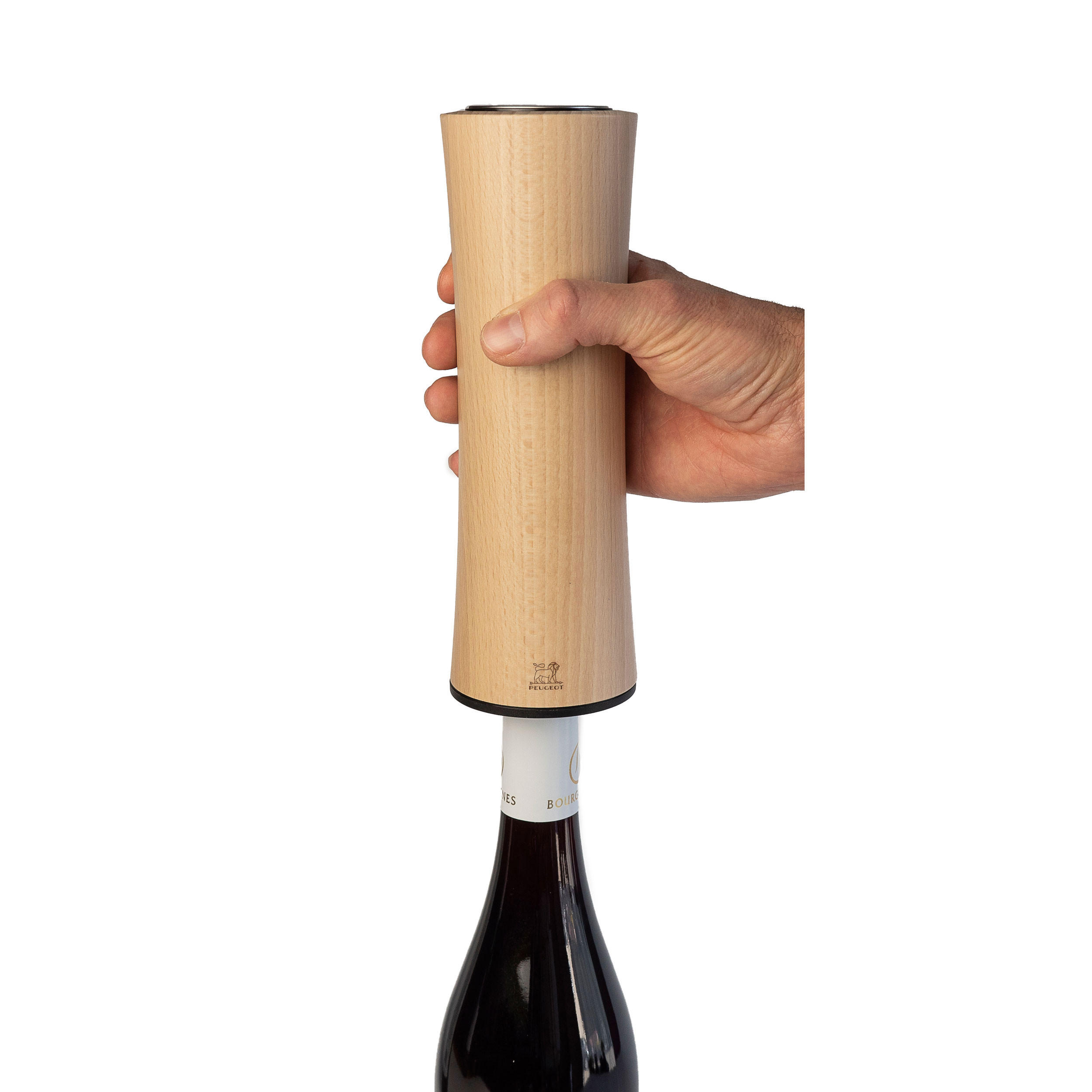 KORKENZIEHER Elektrisch Elis Reverse Buchenholz Natur - Braun, Holz (6.9cm) - PEUGEOT