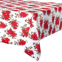 WEIHNACHTSTISCHDECKE Fleckenabweisend 180x130 cm - Weiß, Textil (180/130cm) - Excellent Houseware