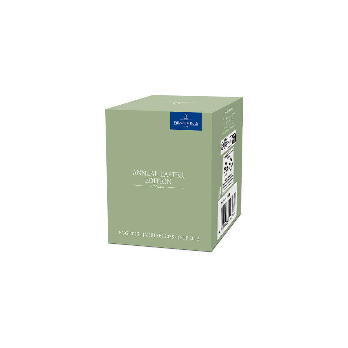 JAHRESEI 2025 Easter Edition bunt ø 4,7 cm - Multicolor, Keramik (4.7/7.6/5.4cm) - Villeroy & Boch