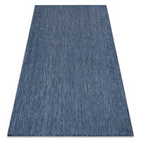 MATTA SISAL SION A5165A Melange Platt vävd mörkblå 120/170 cm - Blå, Textil (120/170cm) - rugsX