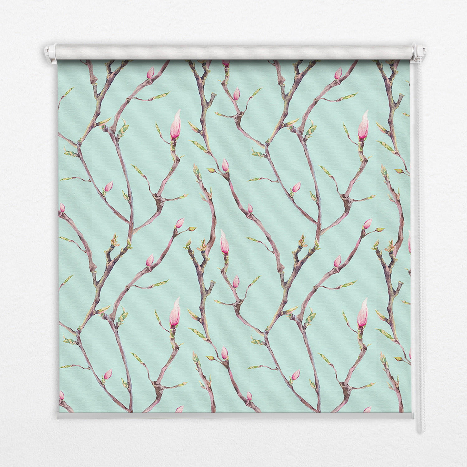 INNENROLLO - Fensterrollo - Rollo - 80x140 cm - Zweige - Braun, Kunststoff (80/140/0.5cm) - TULUP