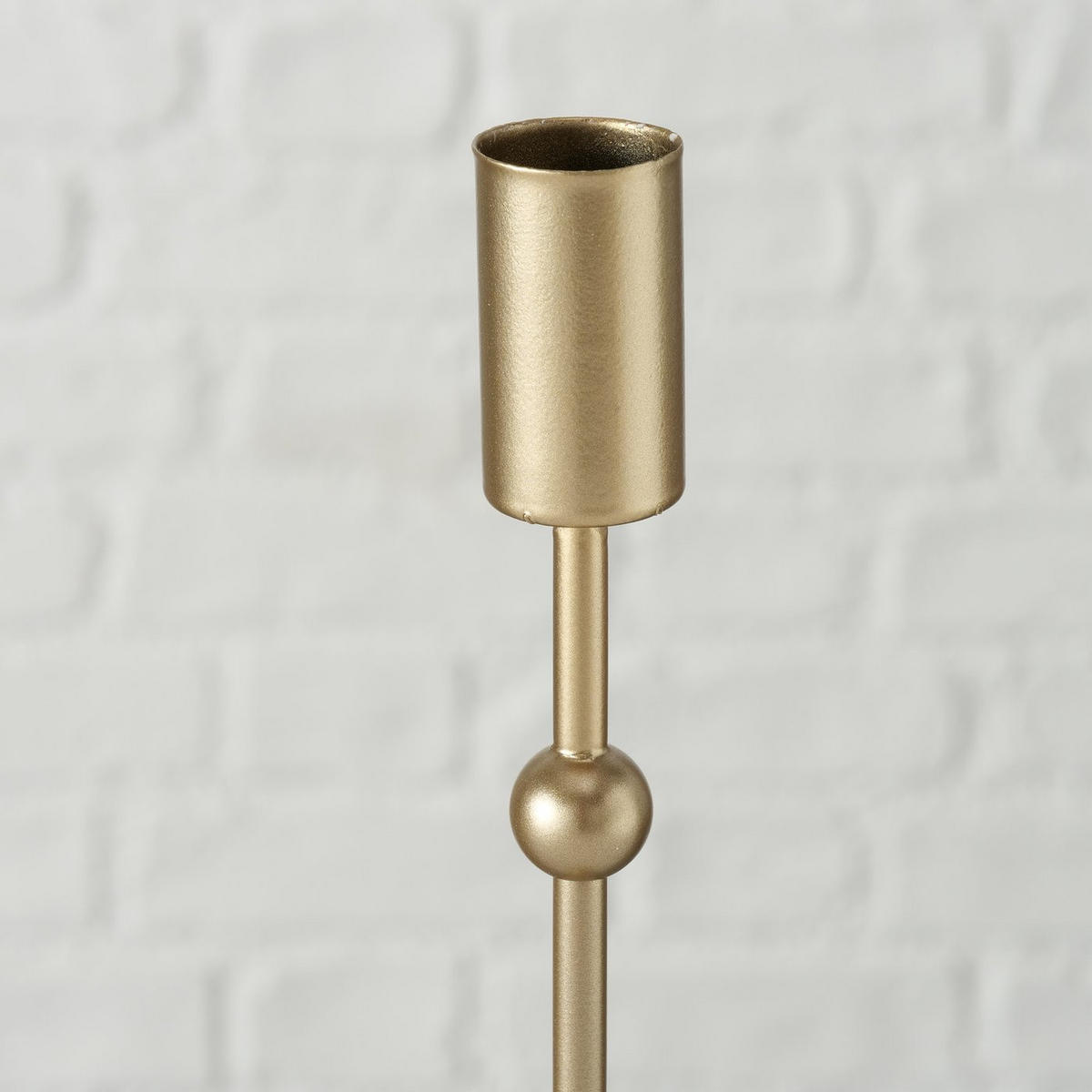 KERZENSTÄNDER Gold Kimberly 2er-Set - Goldfarben, Metall (9/30/9cm) - Boltze Home