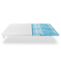 GELTOPPER 100/200 cm Premium ca. 6 cm - Weiß, Textil (100/200cm) - wonello