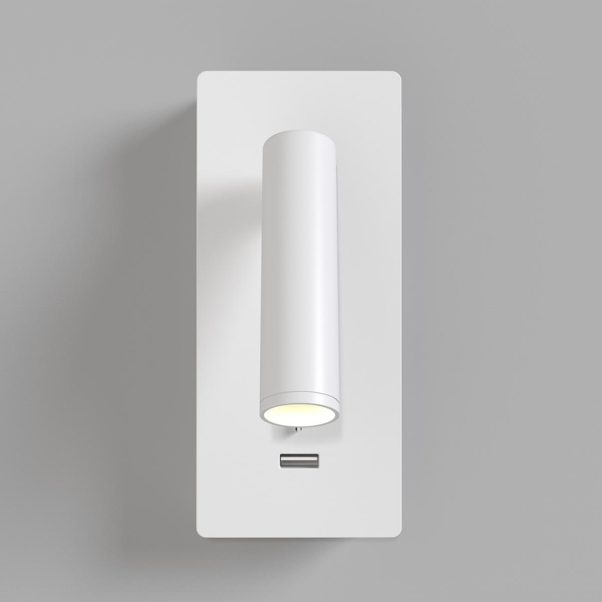 WANDLEUCHTE Mirax - Weiß - 7/6.5/18.6 cm - Weiß, Metall (6.5/18.6/7cm) - Maytoni