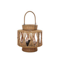 TISCHLAMPE 30/32/30cm - Braun, Metall (30/30/32cm) - Luxform