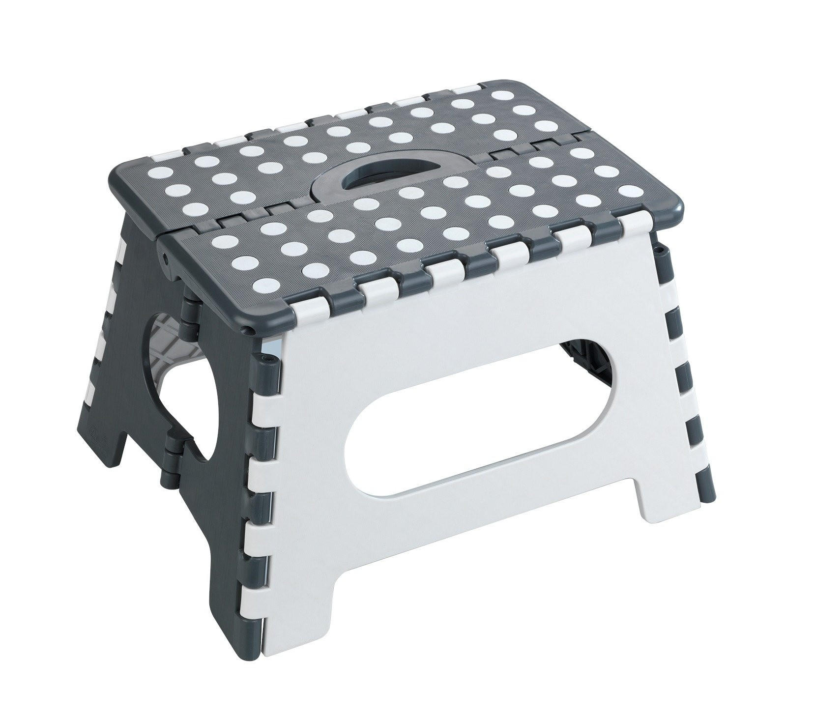 Maximex Klapphocker Grau 27x22x35 cm