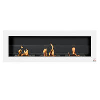 ETHANOLKAMIN DE-17033 Bauhaus 3 Brenner 3 L Weiß - Weiß, Metall (120/40/15cm) - ComfortXL