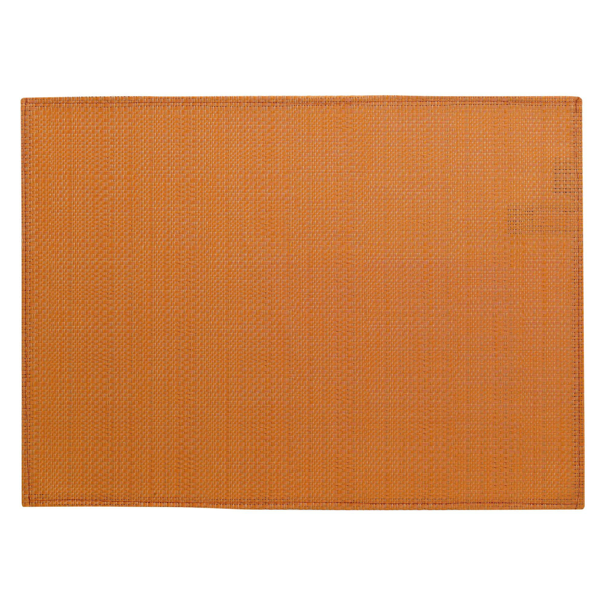 TISCHSET Canna bernstein 33 x 45 cm - Dunkelorange, Textil (33/45cm) - Winkler