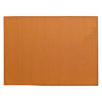 TISCHSET Canna bernstein 33 x 45 cm - Dunkelorange, Textil (33/45cm) - Winkler