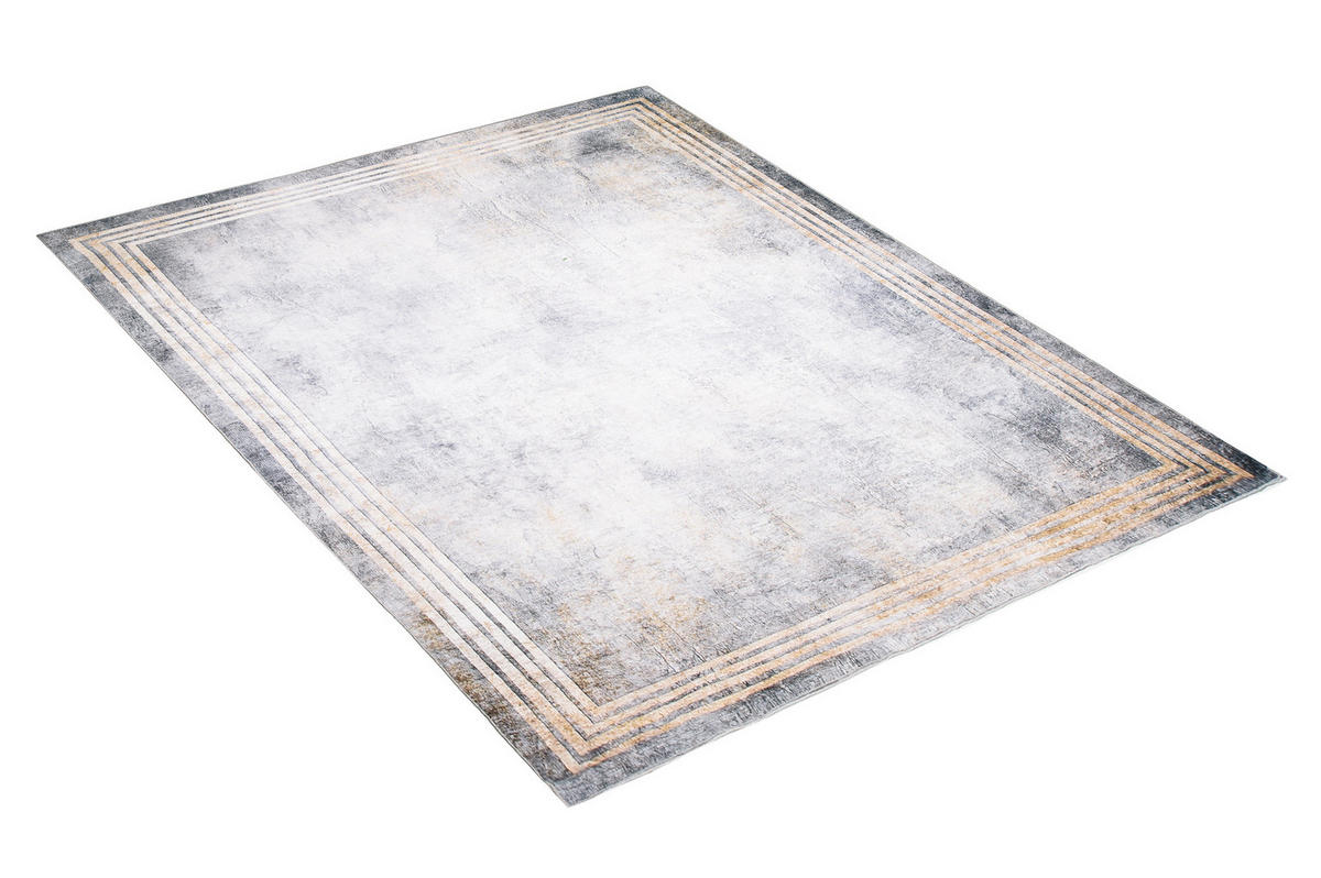 TEPPICH TOSCANA Hellgrau 80/150 cm - Hellgrau, Textil (80/150cm) - Tapiso