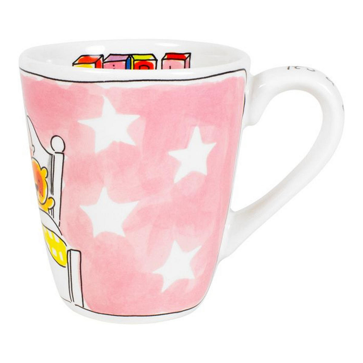 BECHER Es ist ein Mädchen in Bunt - 350 ml - Multicolor, Keramik (0.35L) - Blond Amsterdam