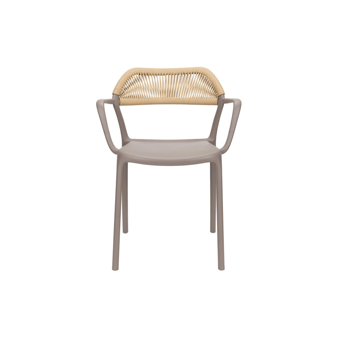 GARTENSTÜHLE Jara - 4 er Set - Taupe, Kunststoff (56/78/52cm) - Housecraft Living