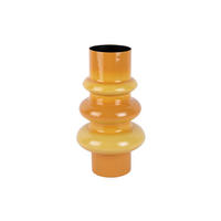 VASE Grato Small - Gelb - 30 cm - Gelb, Metall (17/30cm) - Present Time