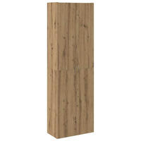 HIGHBOARD Artisan-Eiche 60/32/190 Cm Holzwerkstoff - Eiche Artisan, Holzwerkstoff (32/190/60cm) - vidaXL
