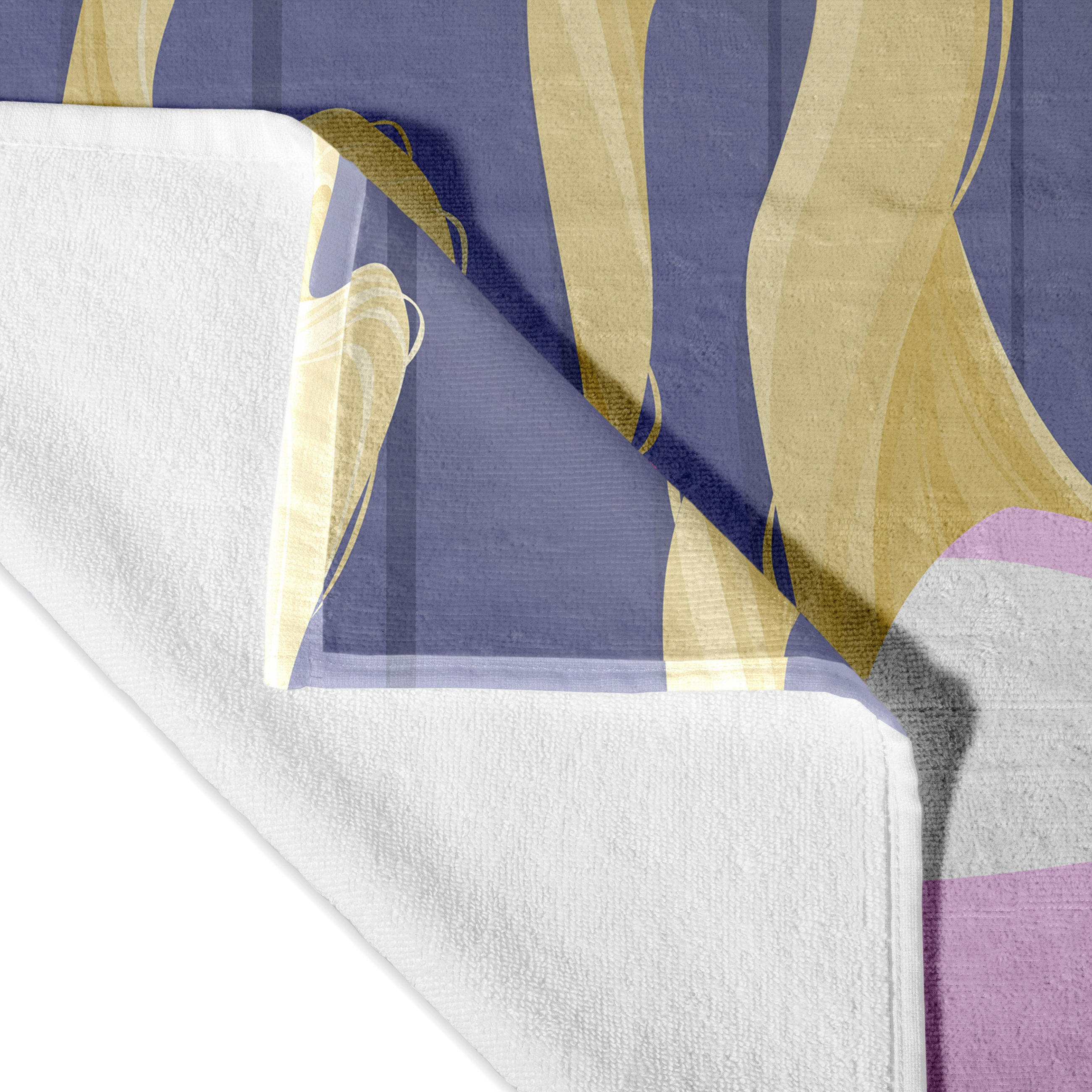 HANDTUCH long braid 70x150 cm mehrfarbig - Multicolor, Textil (70/150cm) - Happy Friday