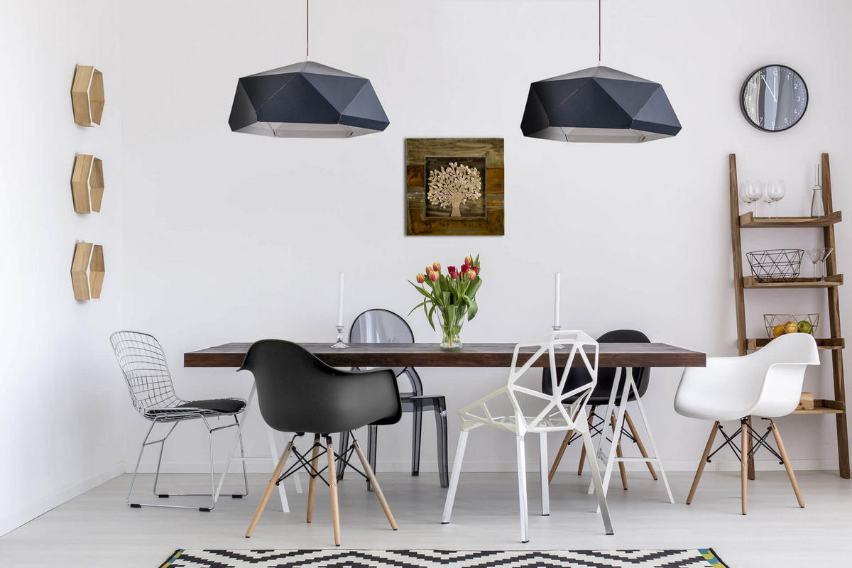 WANDDEKO Braun 55/55 cm - Braun, Metall (2.5/55/4cm) - KUNSTLOFT