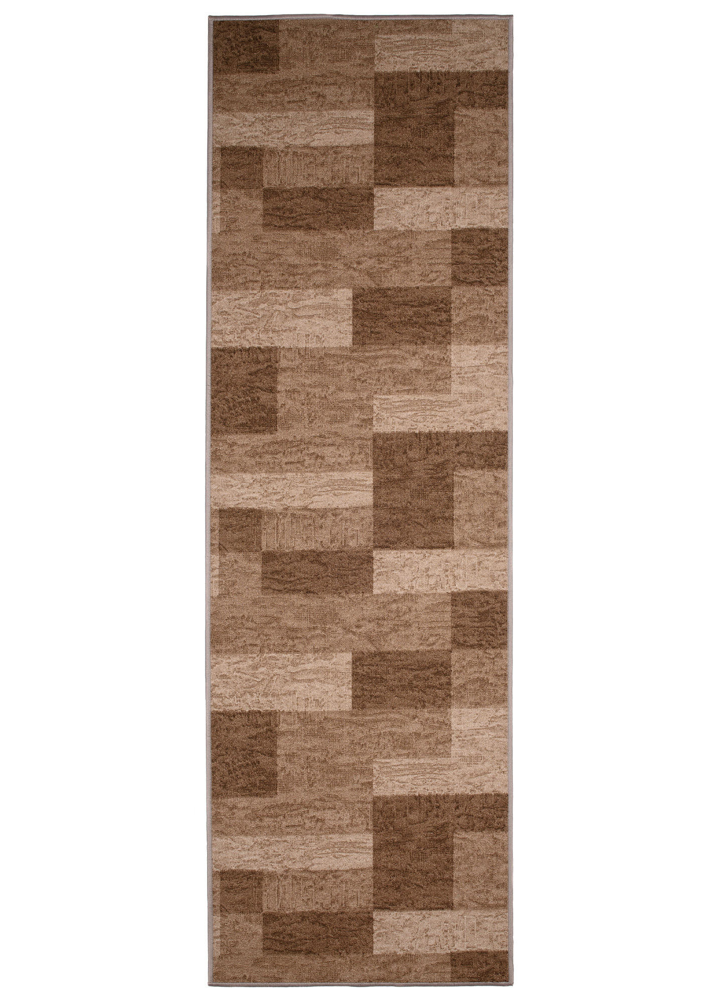 TEPPICHLÄUFER Anti-Rutsch Naturfarben rutschfest Gummiunterlage 100/400 cm - Naturfarben, Textil (100/400cm) - Tapiso