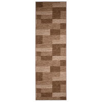 TEPPICHLÄUFER Anti-Rutsch Naturfarben rutschfest Gummiunterlage 100/400 cm - Naturfarben, Textil (100/400cm) - Tapiso