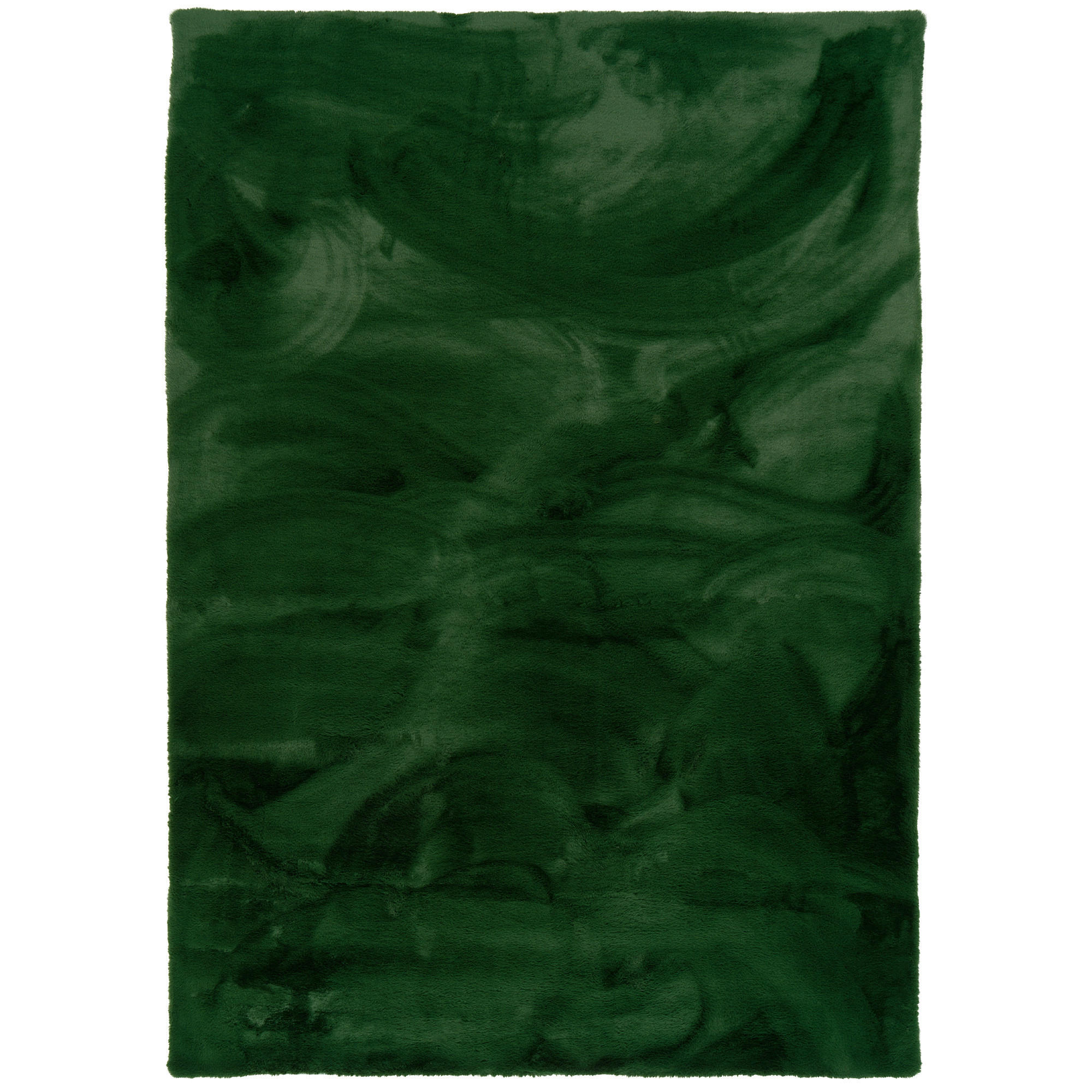 FELLTEPPICH LUXUS SUPER SOFT PLUSH - Waldgrün, Textil (70/140cm) - Pergamon