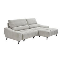 RELAXSOFA - 4 Personen-Sitzer - Stoff - Beige - - Beige, Textil (270/105/175cm) - Vente-Unique