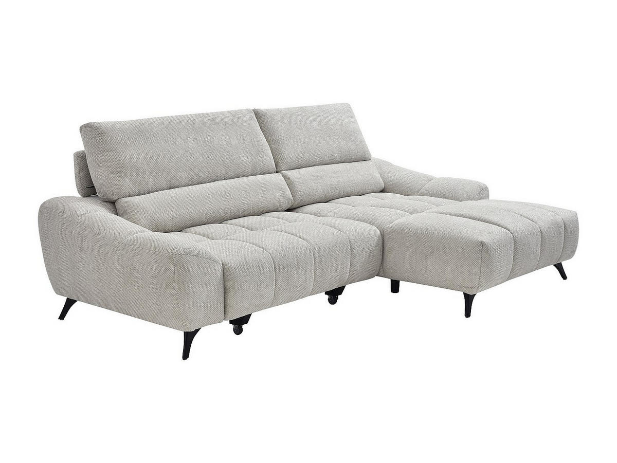 RELAXSOFA - 4 Personen-Sitzer - Stoff - Beige - - Beige, Textil (270/105/175cm) - Vente-Unique