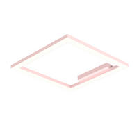 LED-DECKENLEUCHTE - Pink, Metall (40/40/100cm) - Lumicom