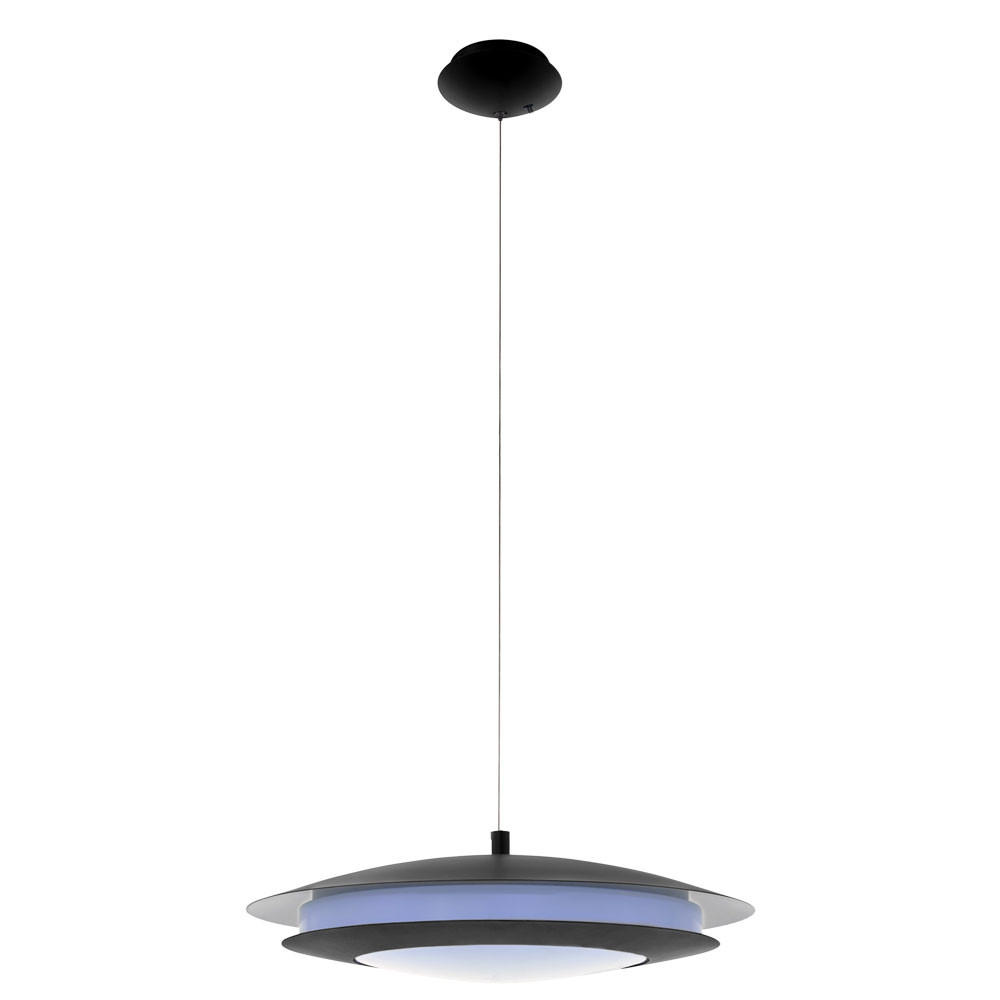 LED HÄNGELEUCHTE MONEVA-C Schwarz - Schwarz, Metall (48.5/48.5/150cm)