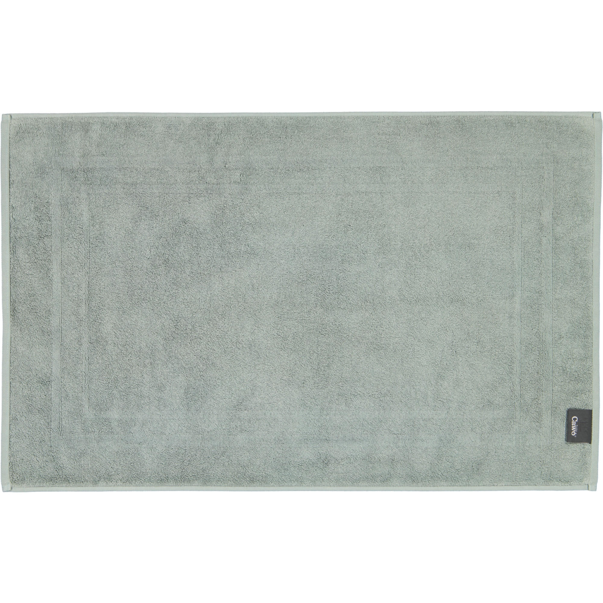 BADEMATTEN CLASSIC 303 NORDIC GREEN - 470 - Grün, Textil (50/80cm) - Cawoe