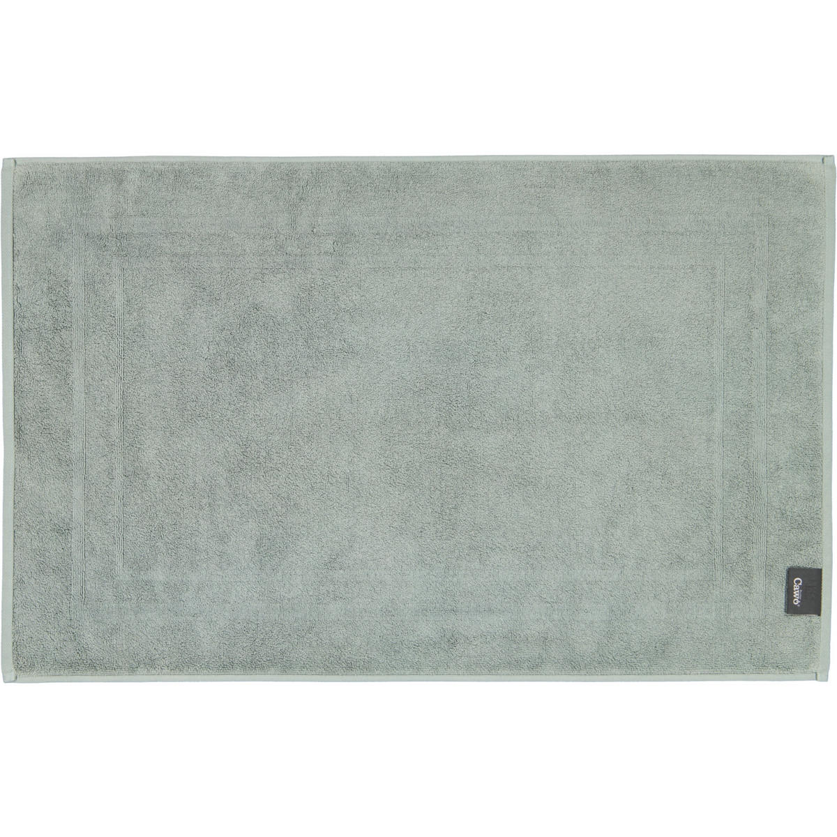 BADEMATTEN CLASSIC 303 NORDIC GREEN - 470 - Grün, Textil (50/80cm) - Cawoe