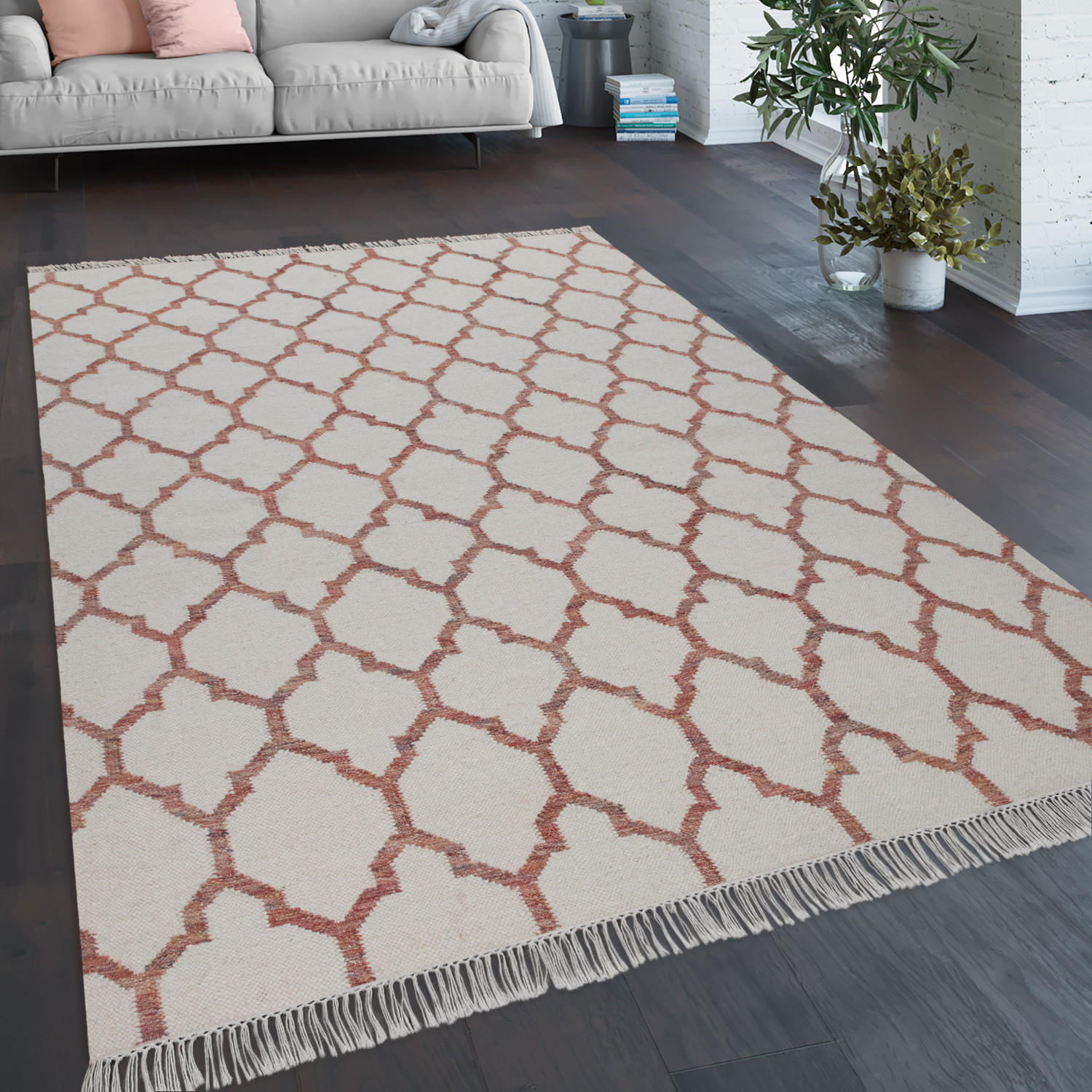 HOCHFLORTEPPICH 200/300 cm Kenitra 503 - Multicolor, Textil (200/300cm) - Paco Home