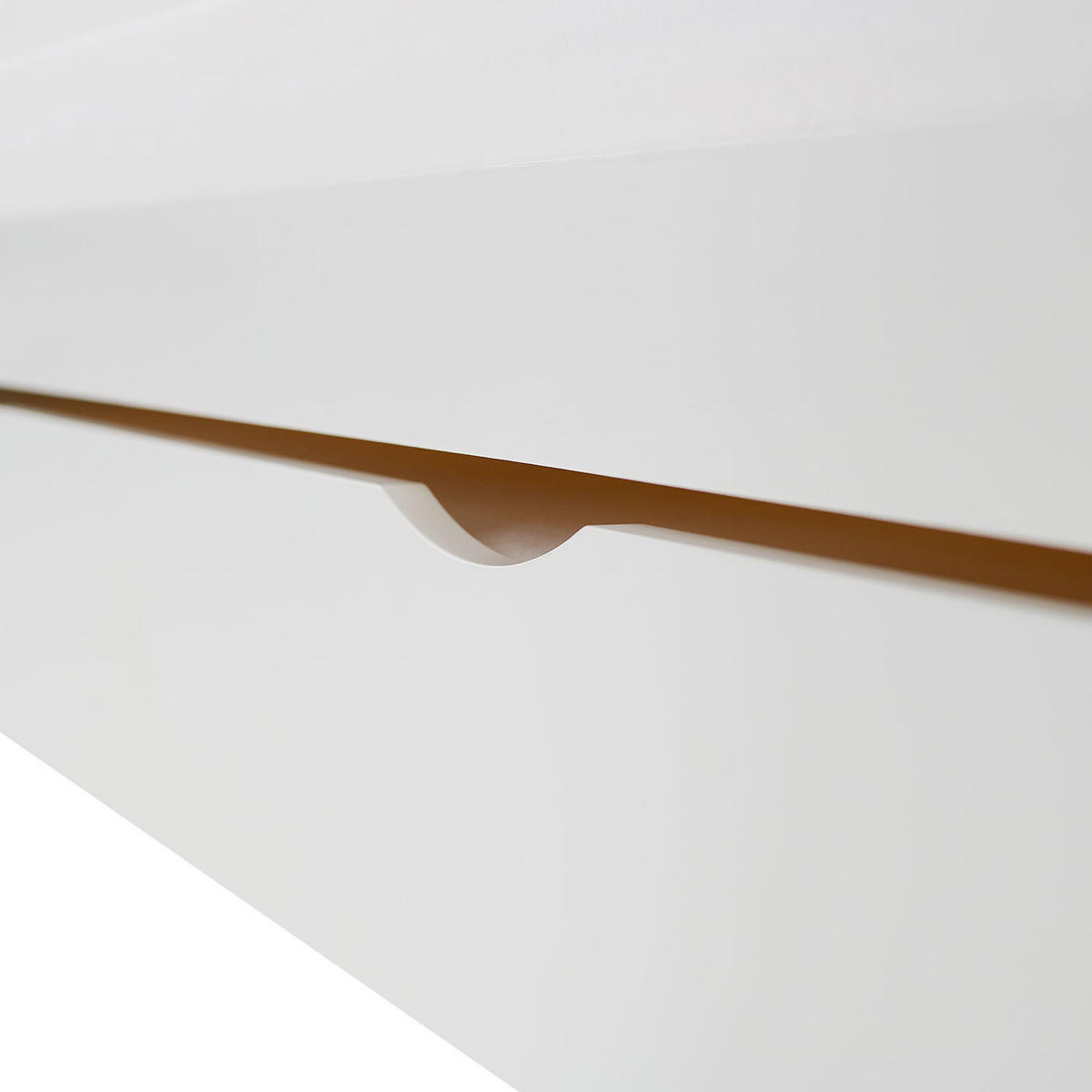 AUSZIEHBETT mit Matratze 90/200 cm Weiß - Weiß, Holz (90/200cm) - Homestyle4u