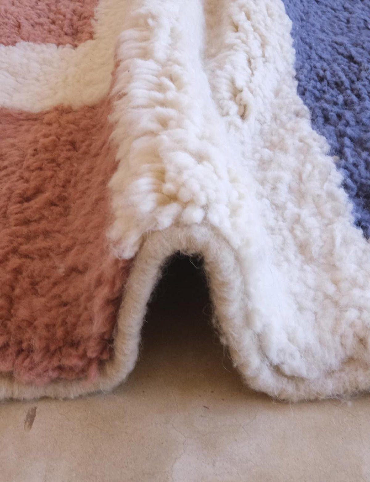 BERBERTEPPICH grafisch Wolle 246x 348 cm - Multicolor, Naturmaterialien (246/348cm) - AFK Living