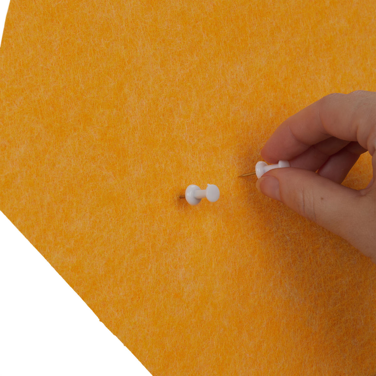 12xFILZPINNWAND - Multicolor, Textil (30/0.9/26cm) - Relaxdays