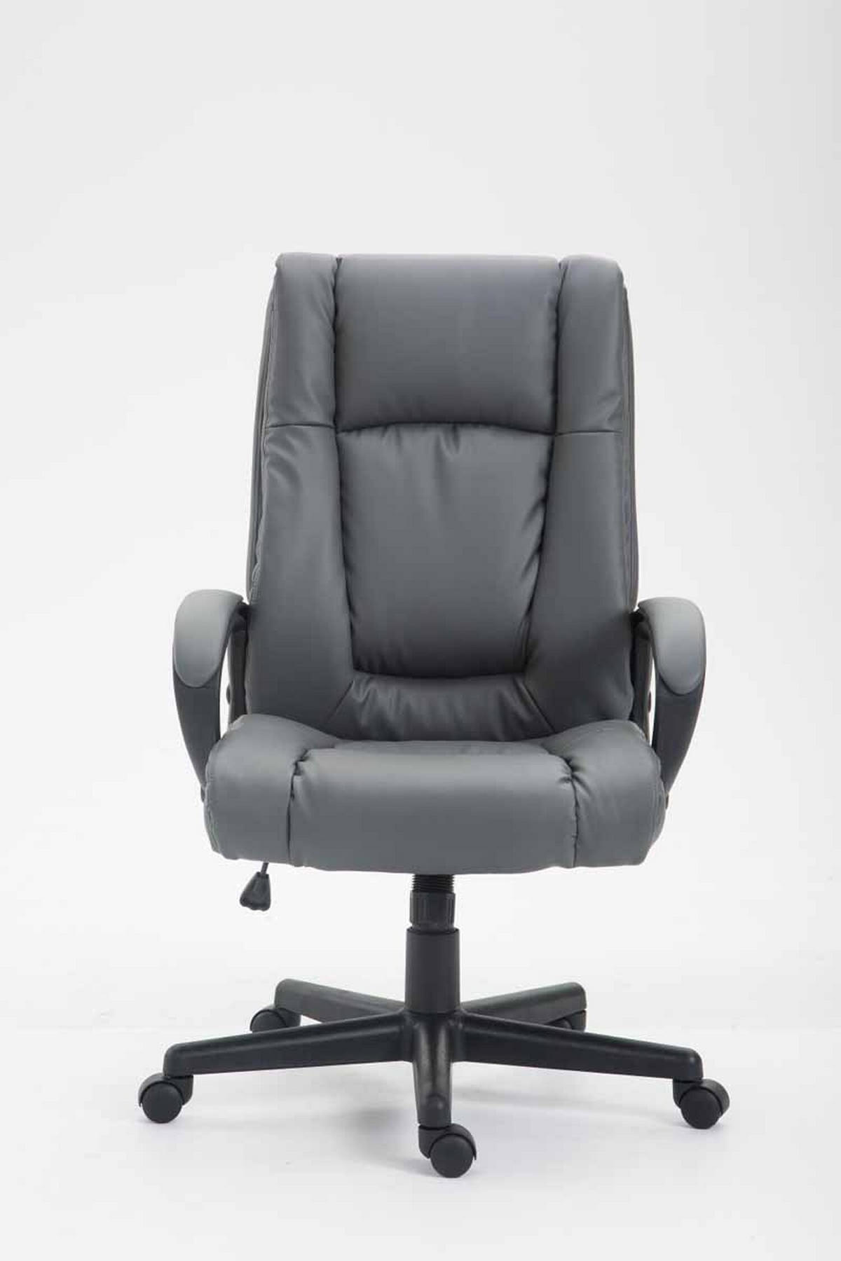 BÜROSTUHL Sportino XL, Kunstleder Grau - Grau, Kunststoff/Textil (66/116/70cm) - TPFLiving