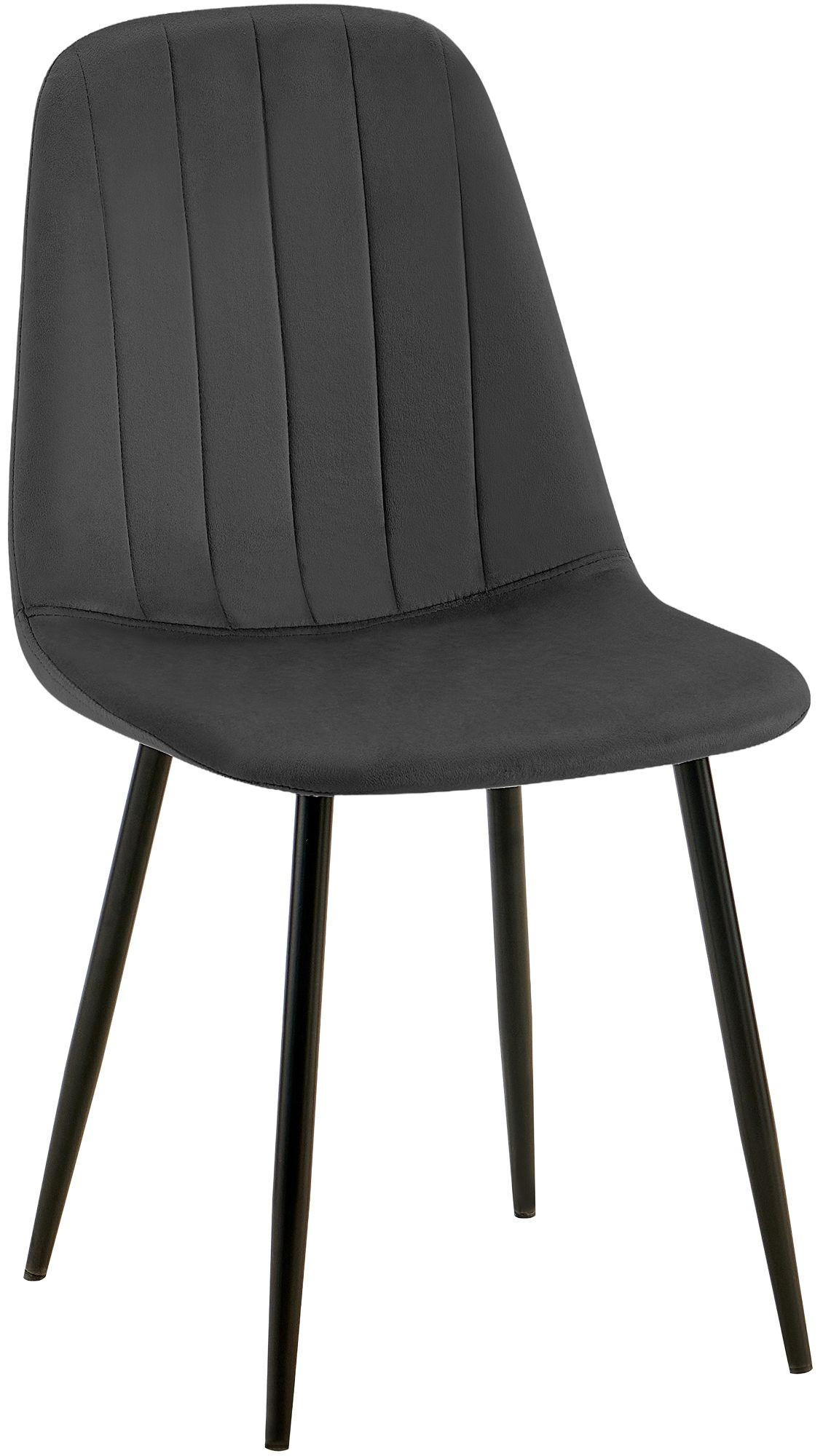 furnicato Esszimmerstuhl Dunkelgrau 45x88x54 cm