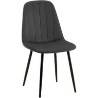 ESSZIMMERSTUHL Baxter 88x45x54 cm dunkelgrau - Dunkelgrau, Metall (45/88/54cm) - furnicato