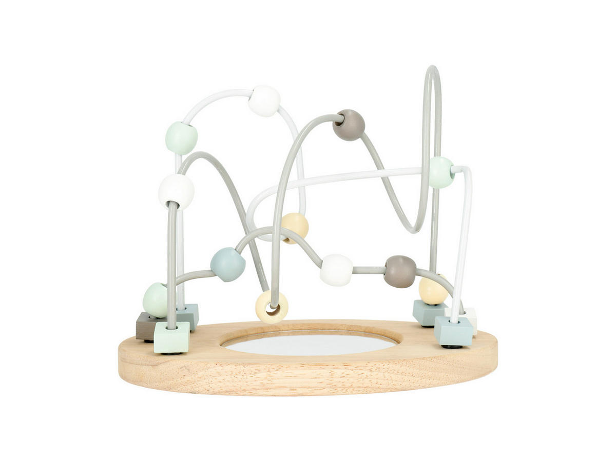 MOTORIKSCHLEIFE mit Spiegel - Multicolor, Holz (170/250cm) - Bieco Spielwaren