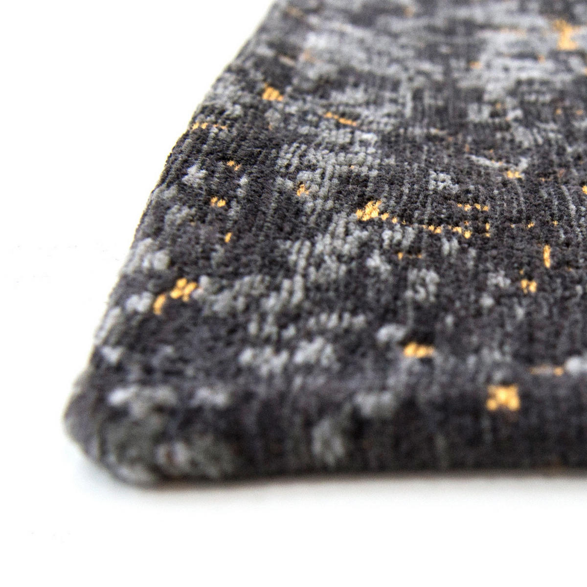 TEPPICH Broadway Glitter Mad Men 170/240 cm - Schwarz, Textil (170/240cm) - Louis De Poortere