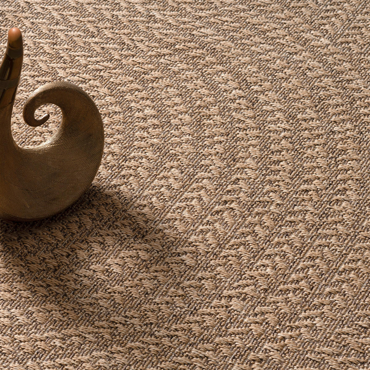 OUTDOORTEPPICH 80/150 cm Waregem 629 - Beige, Textil (80/150cm) - Paco Home