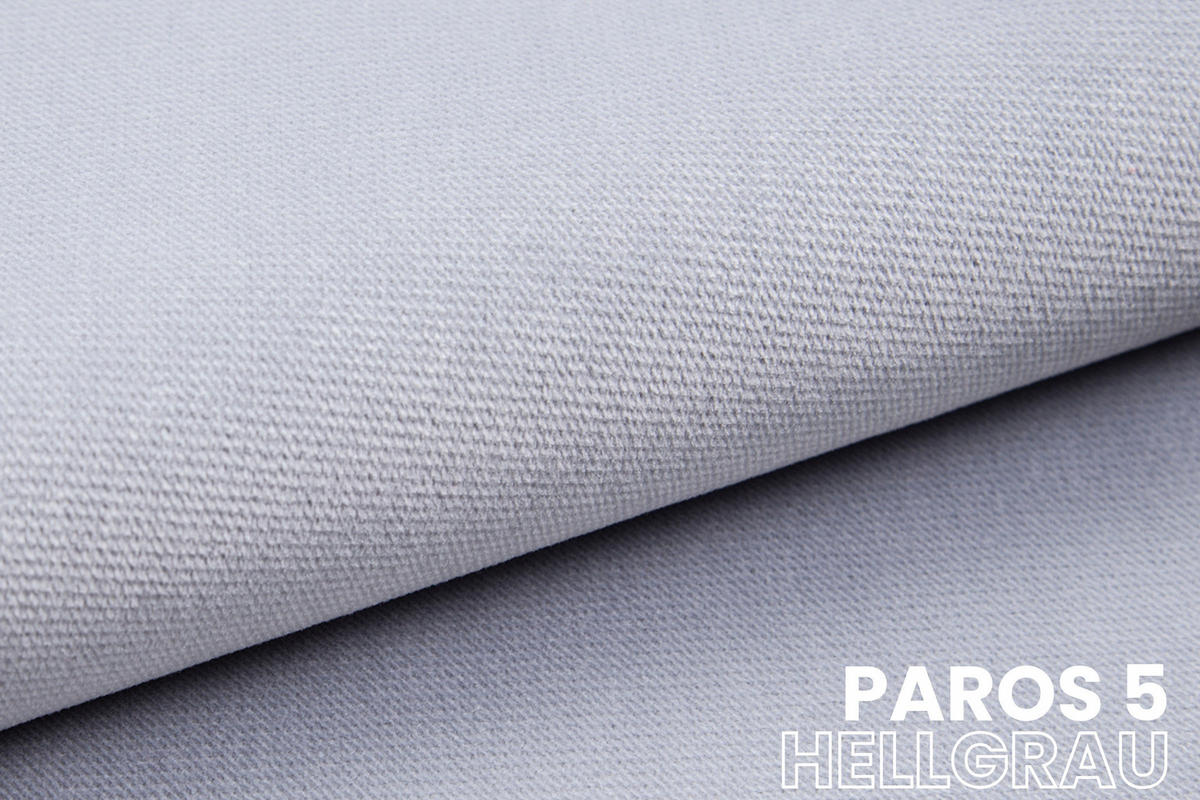 POLSTERBETT LIVO 200/200 in Velours Hellgrau - Hellgrau, Holzwerkstoff/Textil (200/200cm) - Deine Möbel 24