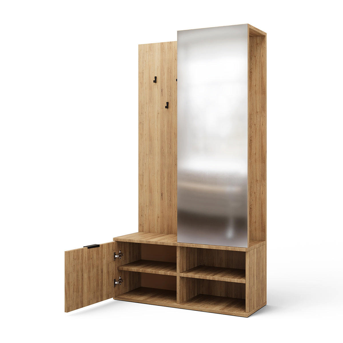 VITRINE Ondine Holz - Braun, Holzwerkstoff (100/180/35cm) - Petits-meubles